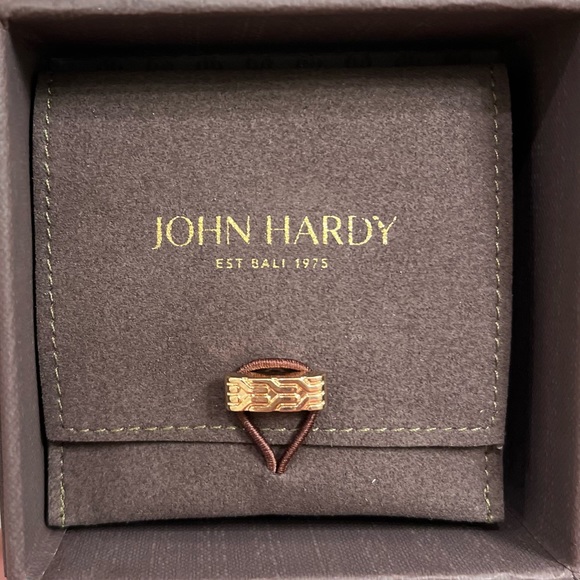 NWT ✨John Hardy Carved Chain Interlocking Stud Earrings - Picture 5 of 7